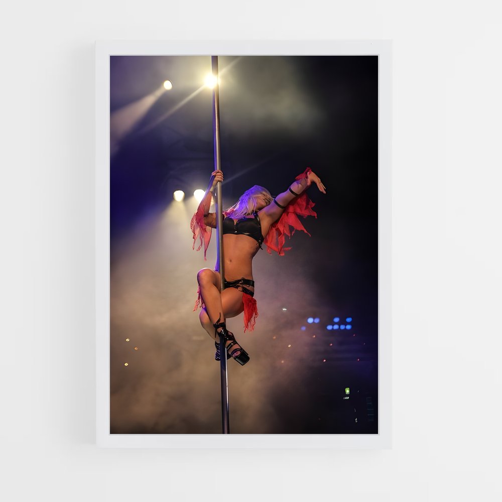 Poster Éclat de Pole – affiche Danse (vue 3)